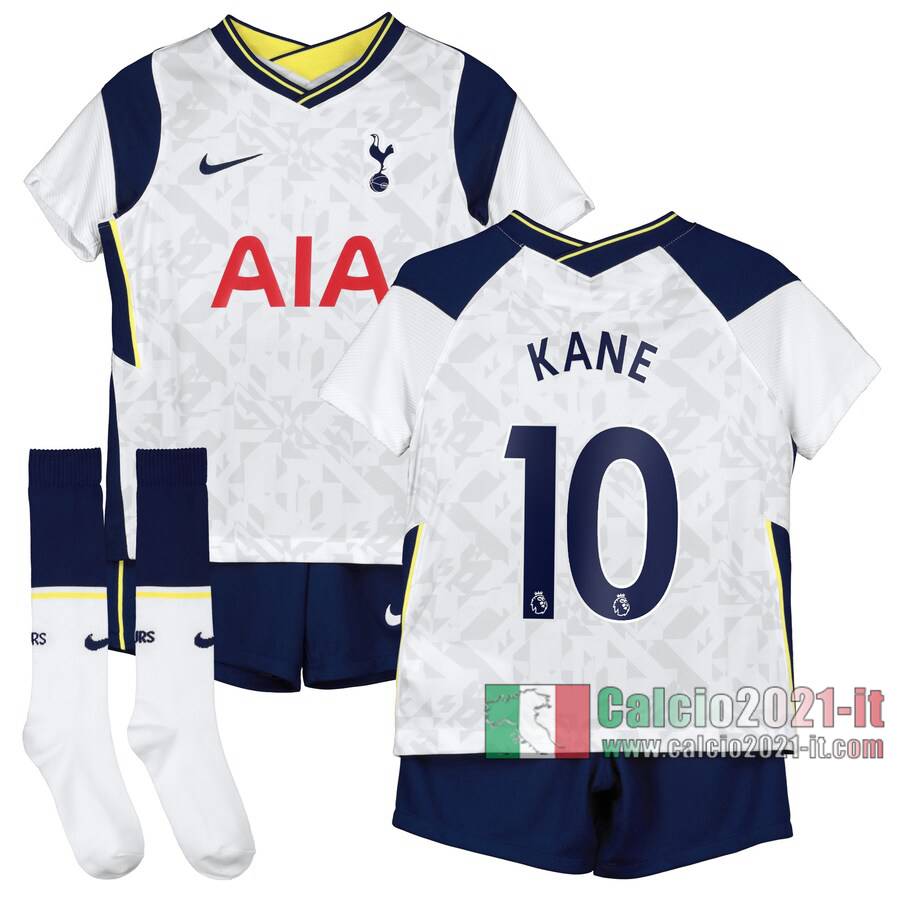 Le Nuove Prima Maglia Calcio Tottenham Hotspur Bambino David Kane #10 2020-2021