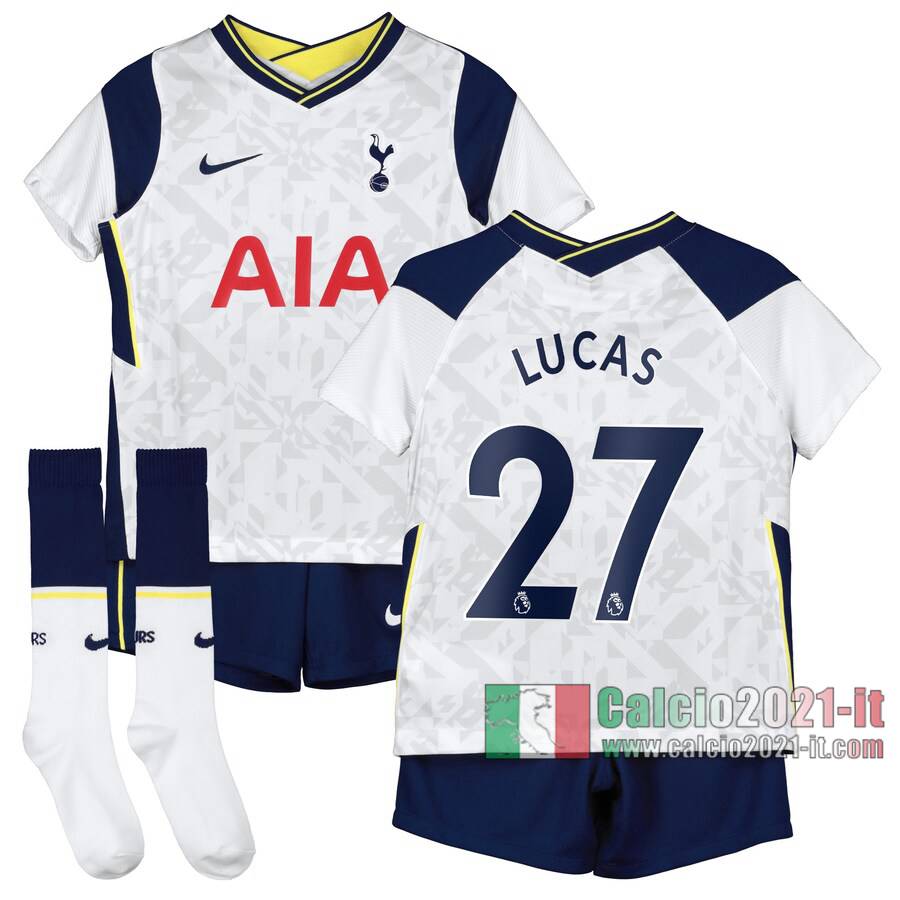 Le Nuove Prima Maglia Calcio Tottenham Hotspur Bambino David Lucas #27 2020-2021