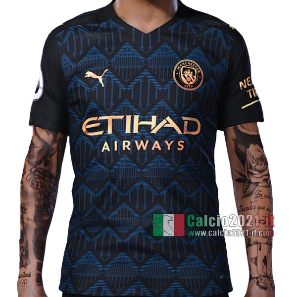 Calcio2021-It: Sito Nuova Seconda Maglia Calcio Manchester City 2020-2021 Personalizzazione