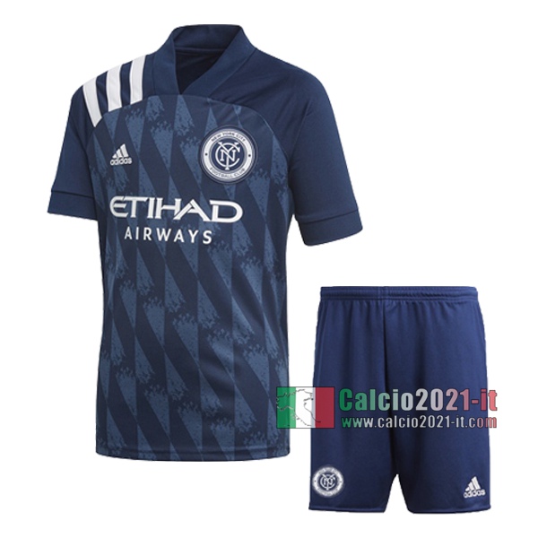 Calcio2021-It: Sito Nuova Seconda Maglia New York City Bambino 2020-2021 Personalizzazione