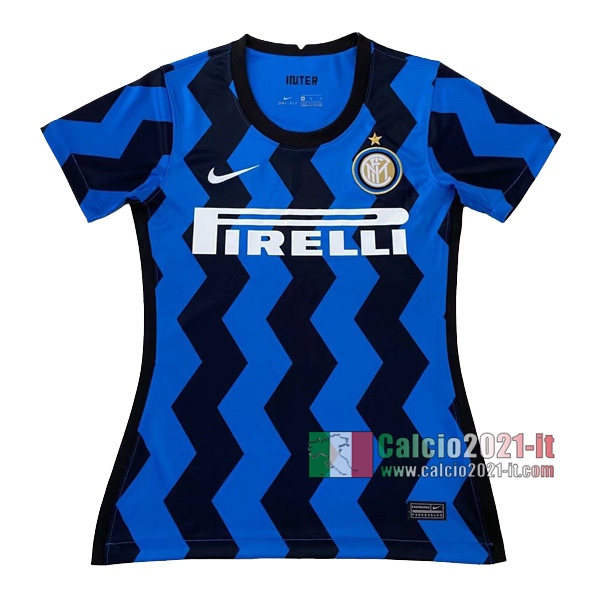 Calcio2021-It: Le Nuove Prima Maglie Calcio Inter Milan Donna 2020-2021 Personalizzabili