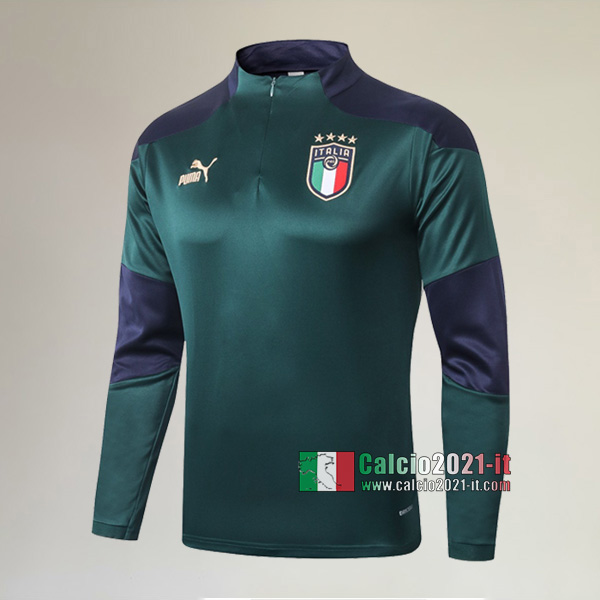 Track Top| Nuova Del Italia Felpa Sportswear Verde Affidabili 2020-2021