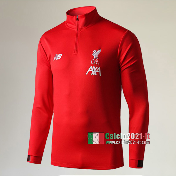 Track Top| Nuova Del FC Liverpool Felpa Sportswear Rossa Affidabili 2019-2020