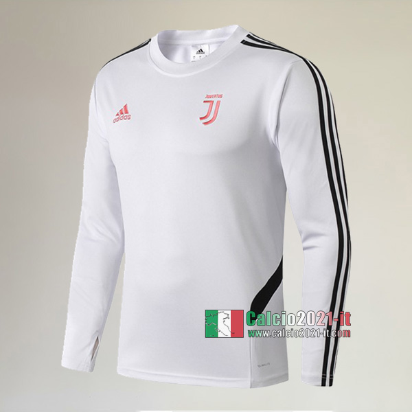 Track Top| Nuove Del Juventus Turin Felpa Sportswear Bianca/Nera Originali 2019-2020