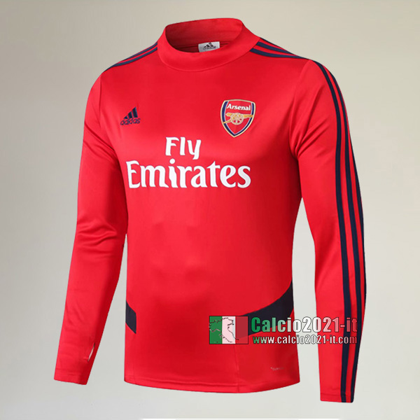 Track Top| Nuova Del Arsenal FC Felpa Sportswear Rossa Classiche 2019-2020