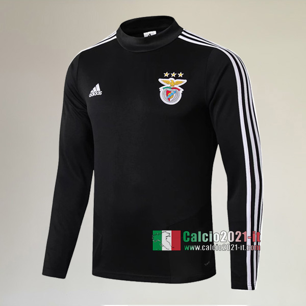 Track Top| Nuove Del FC Benfica Felpa Sportswear Nera Affidabili 2019-2020