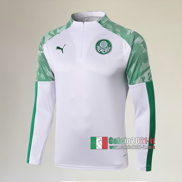 Track Top| La Nuova Palmeiras Felpa Sportswear Bianca Più Belle 2019-2020