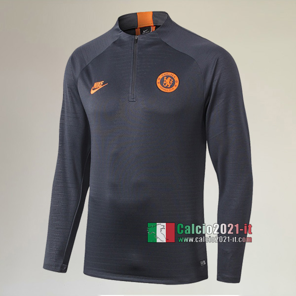 Track Top| La Nuova FC Chelsea Felpa Sportswear Arancio Originali 2019-2020