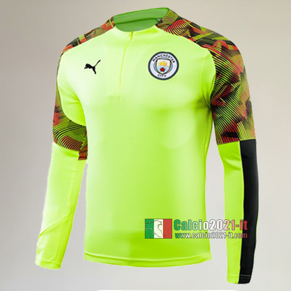 Track Top| La Nuove Manchester City Felpa Sportswear Verde Thailandia 2019-2020