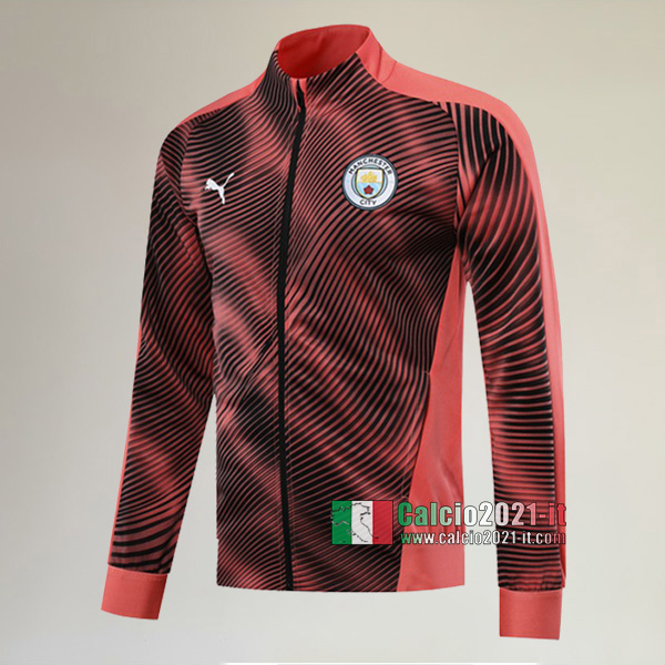 Nuova Del Manchester City Full-Zip Giacca Nera/Rosa Thailandia 2019/2020 :Calcio2021-it