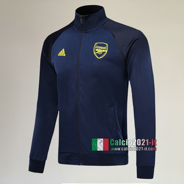 La Nuove Arsenal FC Full-Zip Giacca Azzurra Scuro Vintage 2019/2020 :Calcio2021-it