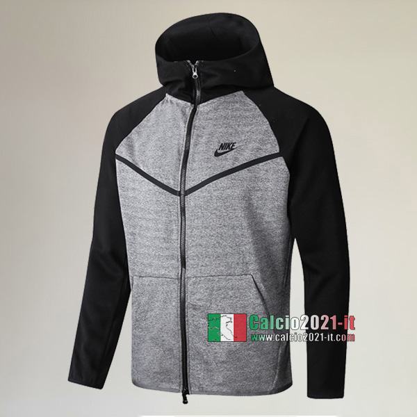 La Nuova Nike Full-Zip Giacca Cappuccio Hoodie Grigia Vintage 2020/2021