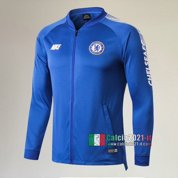La Nuova FC Chelsea Full-Zip Giacca Azzurra Vintage 2019/2020 :Calcio2021-it