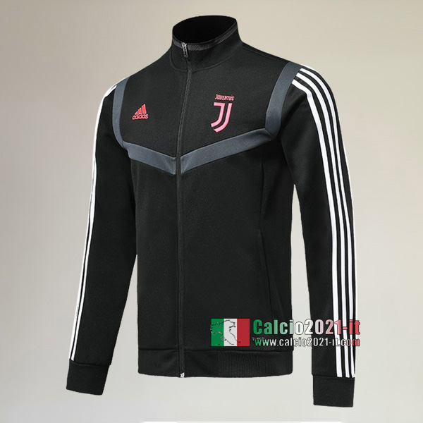 La Nuova Juventus Full-Zip Giacca Nera/Bianca Classiche 2019/2020 :Calcio2021-it