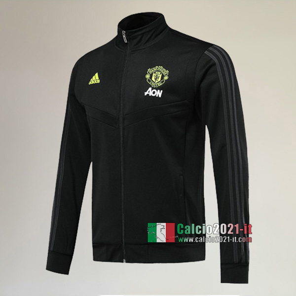 La Nuove Manchester United Full-Zip Giacca Nera Vintage 2019/2020 :Calcio2021-it