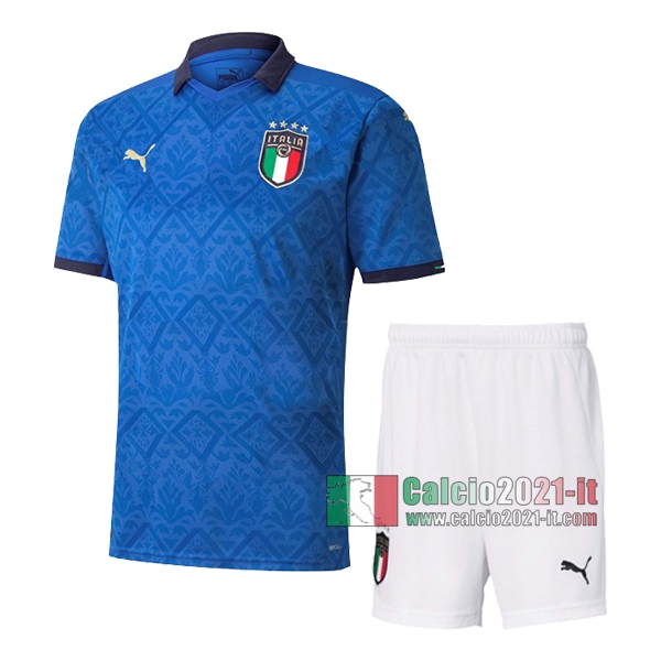 Calcio2021-It: La Nuove Prima Maglia Italia Bambino Europei 2020 Personalizzabili Thailandia Online