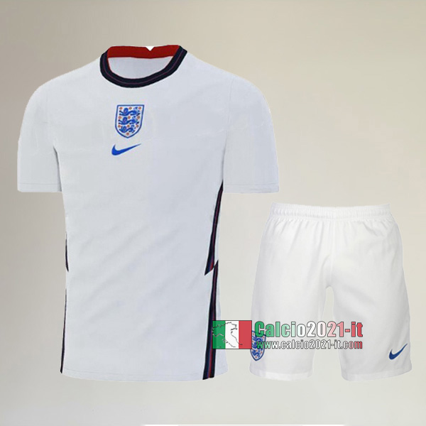 Classiche Prima Maglia Nuova Del Inglese Bambino UEFA Euro 2020 Personalizzati