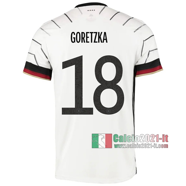Calcio2021-It: La Nuova Prima Maglia Germania Goretzka #18 Europei 2020 Compra Online