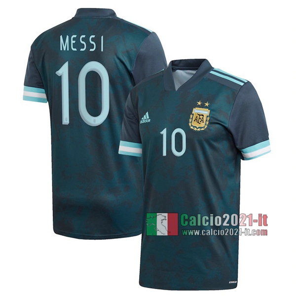 Calcio2021-It: La Nuova Seconda Maglia Argentina Lionel Messi #10 2020-2021 Comprare Online