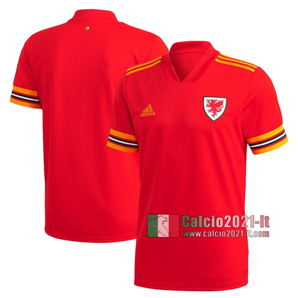 Calcio2021-It: La Nuove Prima Maglia Galles Europei 2020 Personalizzabili Thailandia Online