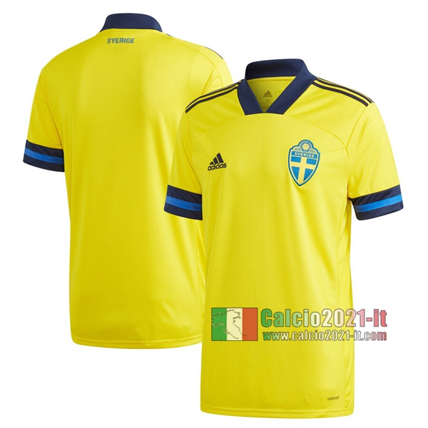 Calcio2021-It: La Nuove Prima Maglia Svezia Europei 2020 Personalizzate Outlet Shop