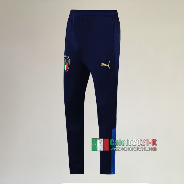 Migliori Nuove Pantaloni Tuta Italia Azzurra Marino 2019/2020