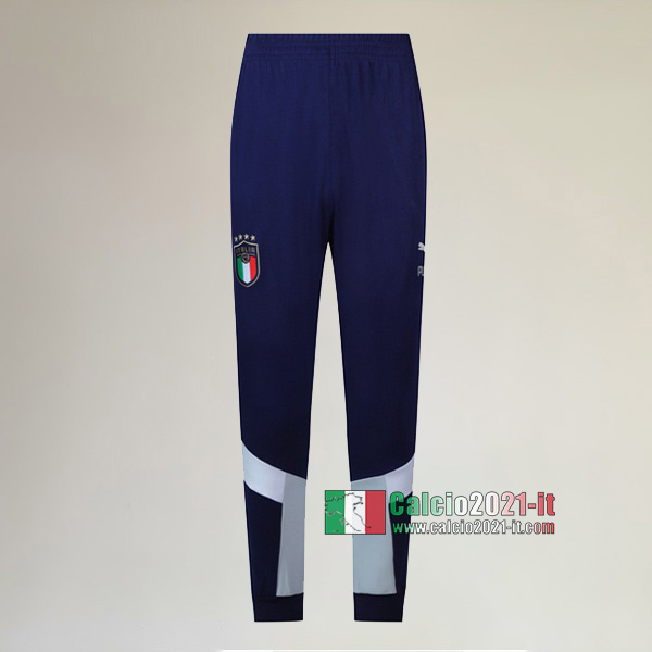 A++ Qualità Nuove Pantaloni Calcio Italia Azzurra Grigia 2019/2020