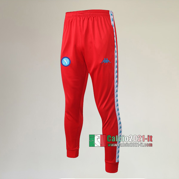 Nuova Aaa Qualità Pantaloni Sportiva SSC Napoli Rossa 2019/2020