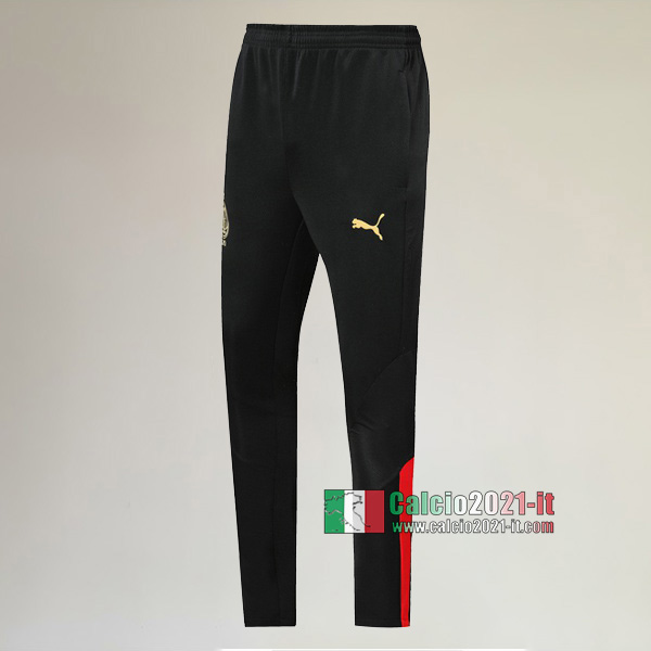 Nuove A++ Qualità Pantaloni Sportiva AC Milan Nera Gialla 2019/2020