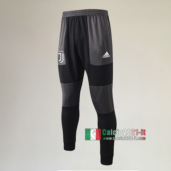 Migliori Nuove Pantaloni Sportiva Juventus Nera Grigia 2020/2021