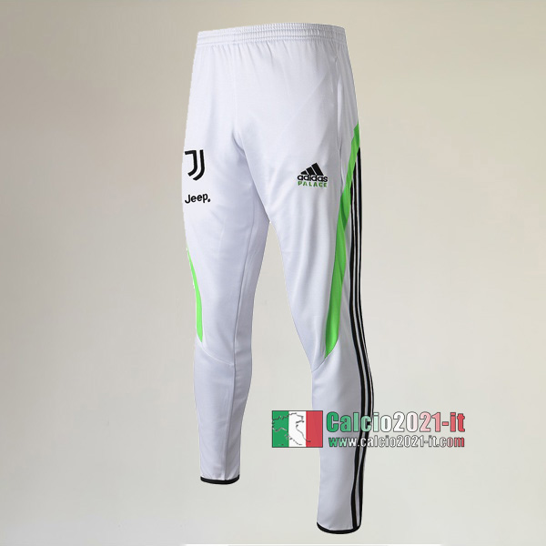 Nuova Aaa Qualità Pantaloni Calcio Juventus Adidas × Palace Edition Bianca 2019/2020
