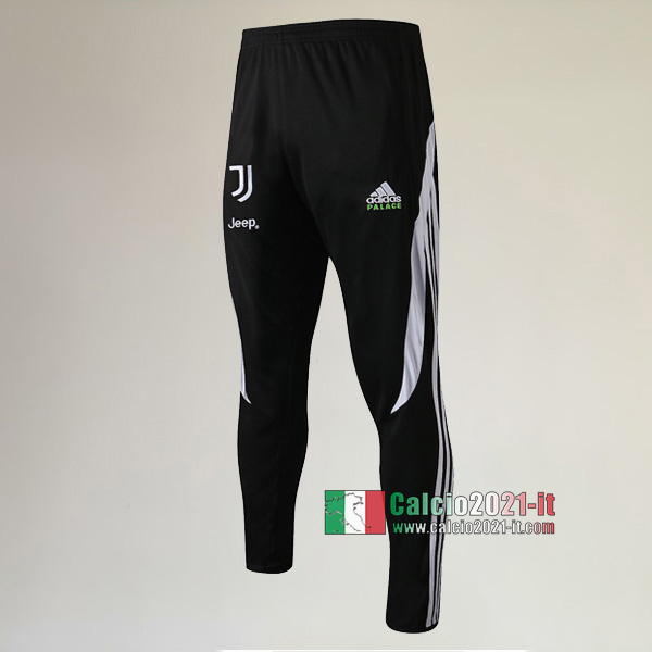 Nuove A++ Qualità Pantaloni Sportiva Juventus Adidas × Palace Edition Nera 2019/2020