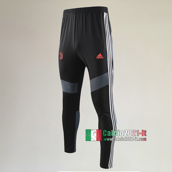 Migliori Nuove Pantaloni Calcio Juventus Nera Grigia 2019/2020