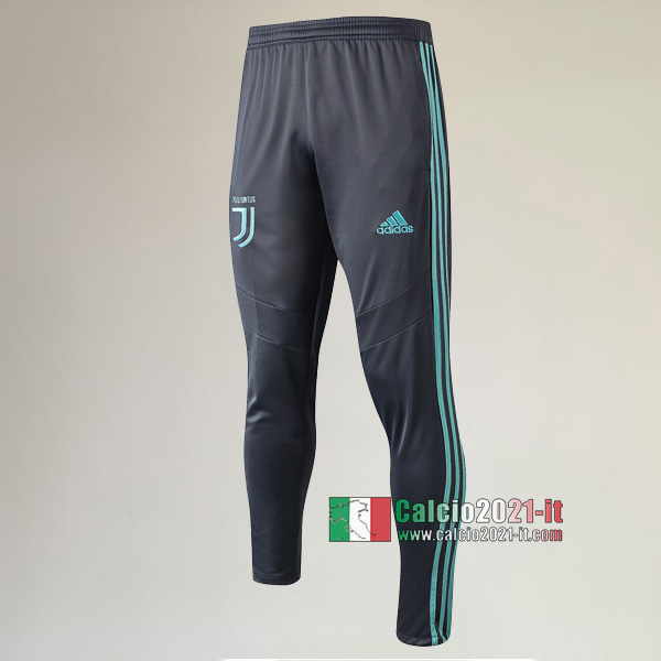 A++ Qualità Nuove Pantaloni Sportiva Juventus Azzurra Verde Scuro 2019/2020
