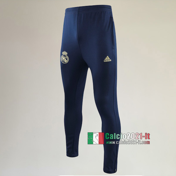 Nuove A++ Qualità Pantaloni Calcio Real Madrid Azzurra Marino 2019/2020