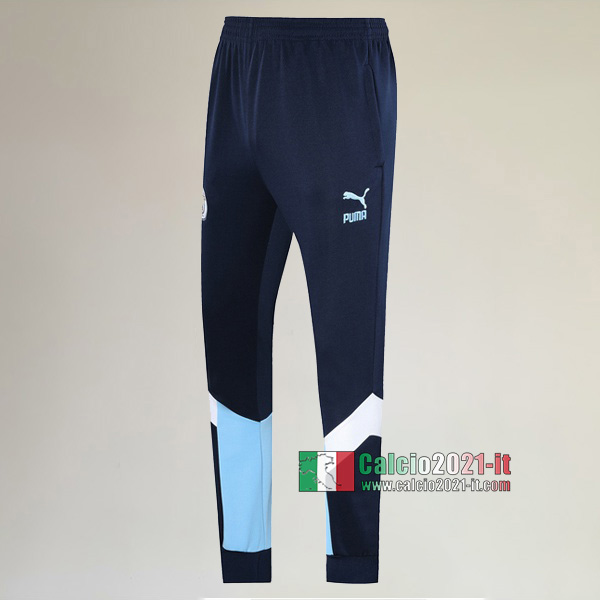 A++ Qualità Nuove Pantaloni Calcio Manchester City Azzurra Marino 2019/2020