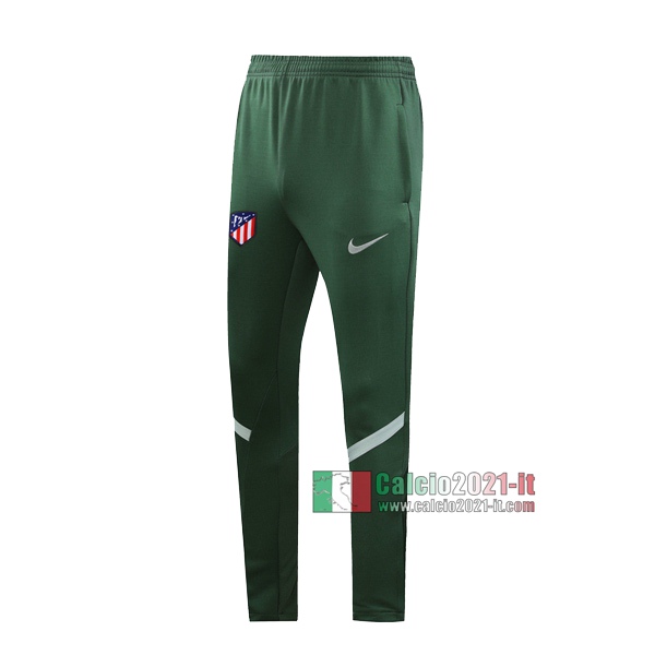 Calcio2021-It: Nuova Pantaloni Sportivi Atletico Madrid Verde 2020 2021 Comprare Online
