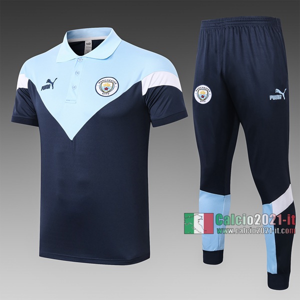 Calcio2021-It: Nuove Maglietta Polo Shirts Tottenham Hotspur Manica Corta Azzurro C434# 2020/2021