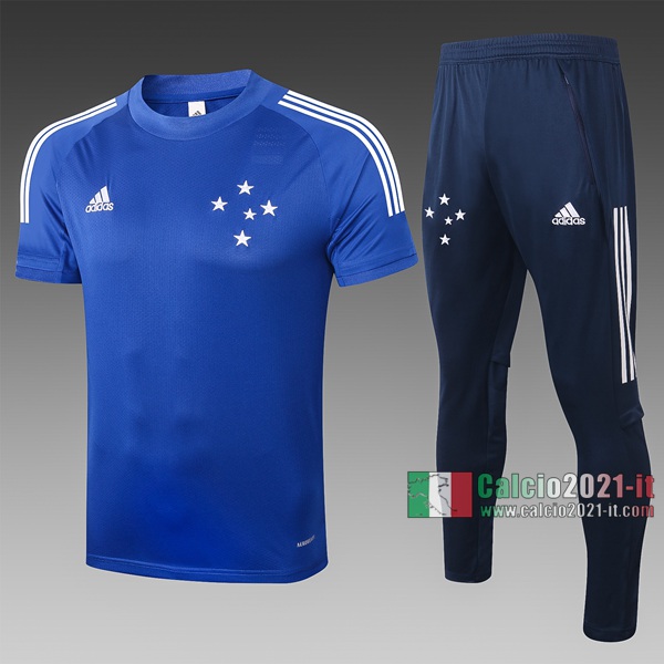 Calcio2021-It: Nuova Migliori T Shirt Polo Cruze Manica Corta Azzurra C482# 2020/2021