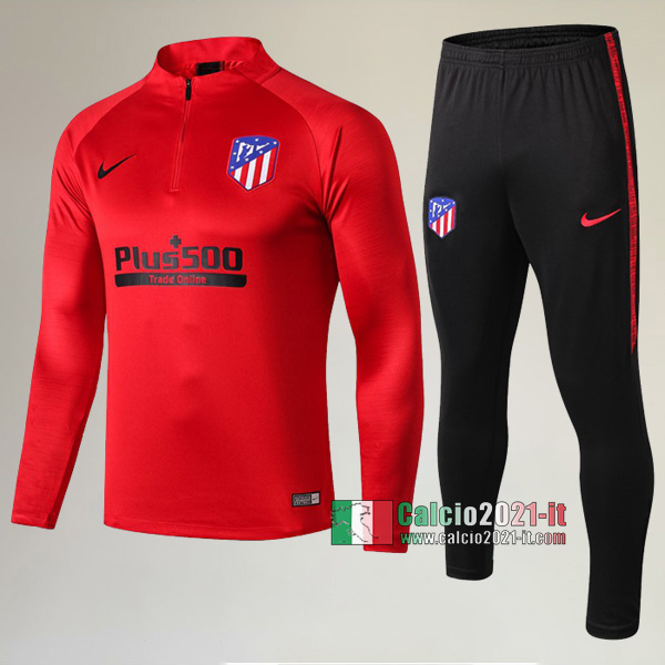 AAA Qualità: Nuove Del Tuta Atletico Madrid + Pantaloni Rossa 2019 2020