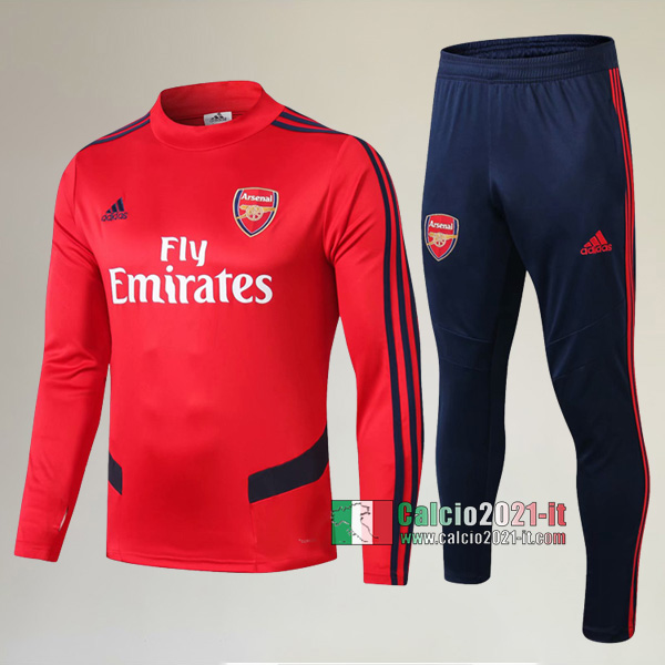 AAA Qualità: Nuove Del Tuta Arsenal FC + Pantaloni Rossa 2019/2020