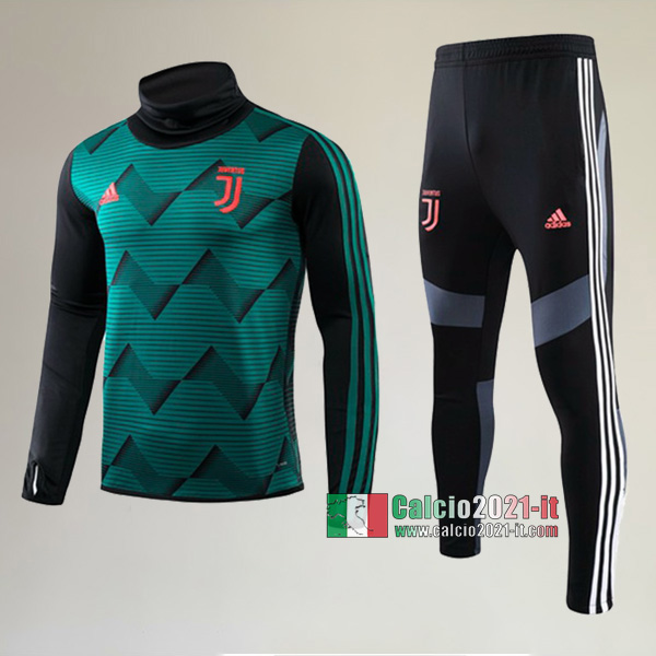 AAA Qualità: Nuove Del Tuta Juventus Turin Collare Alto + Pantaloni Verde 2019 2020