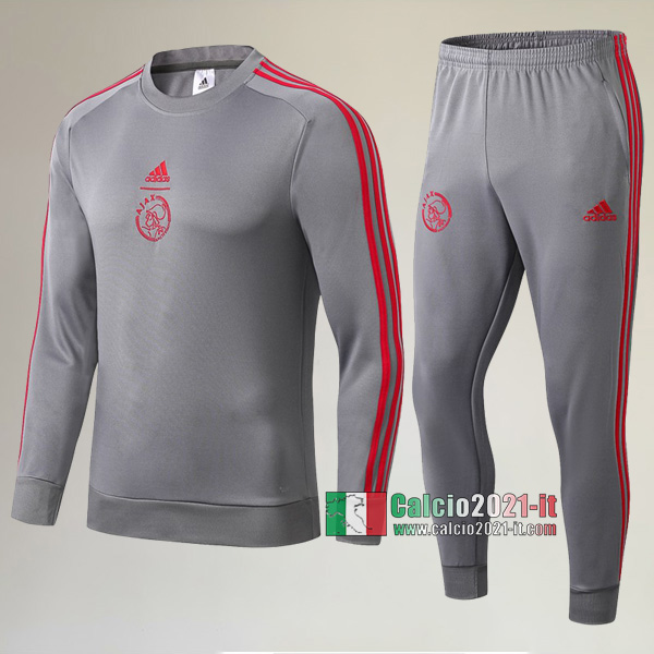AAA Qualità: Nuove Del Tuta Da Ajax Amsterdam + Pantaloni Grigia 2019-2020