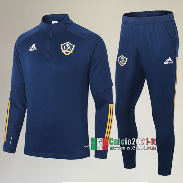 AAA Qualità: Nuove Del Tuta Da Los Angeles Galaxy + Pantaloni Azzurra Reale 2020-2021