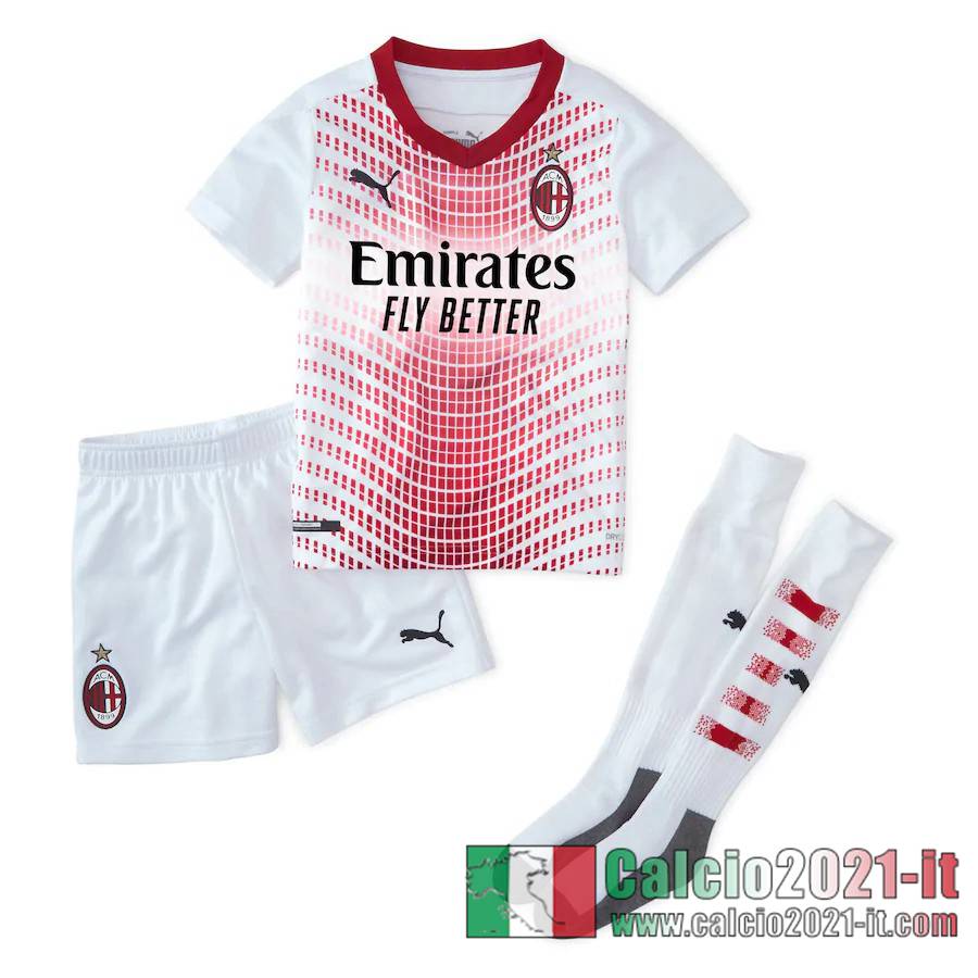 AC Milan Maglia Calcio Seconda Bambino 2020-21