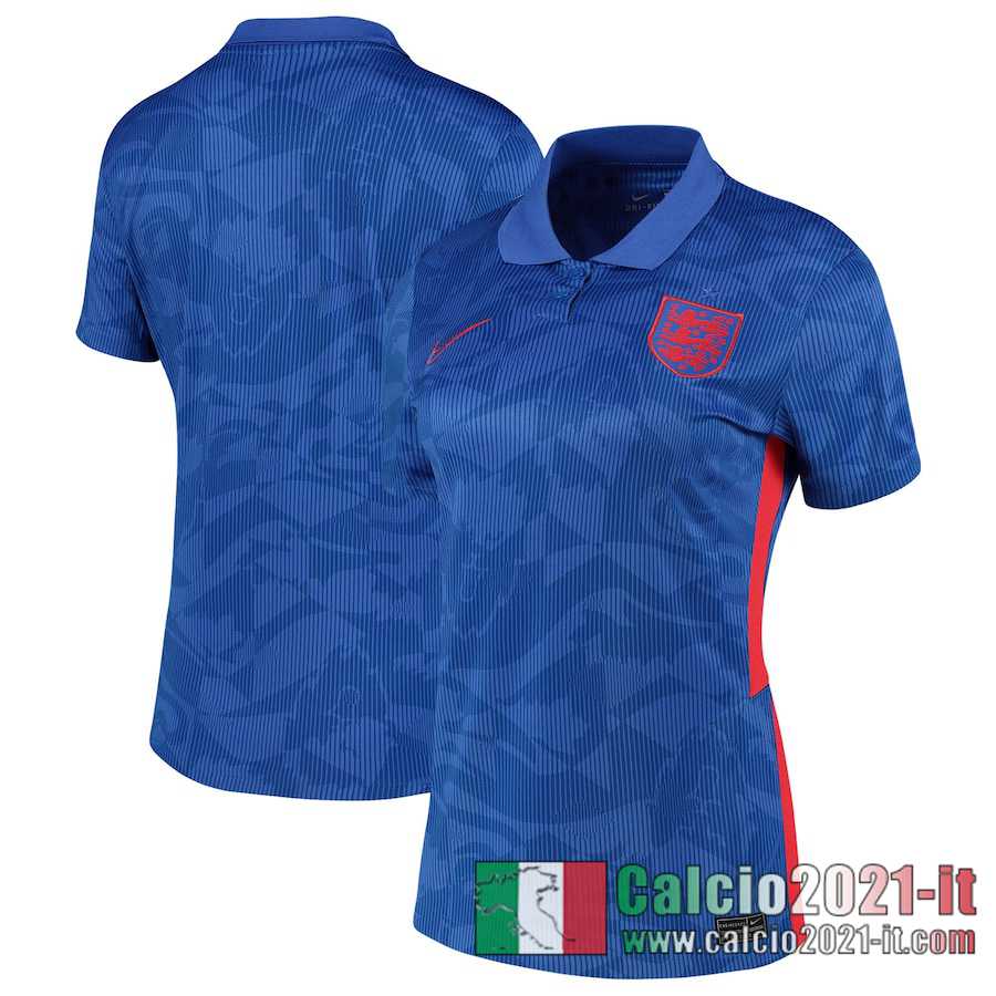 Inghilterra Maglia Calcio Seconda Donna 2020-21