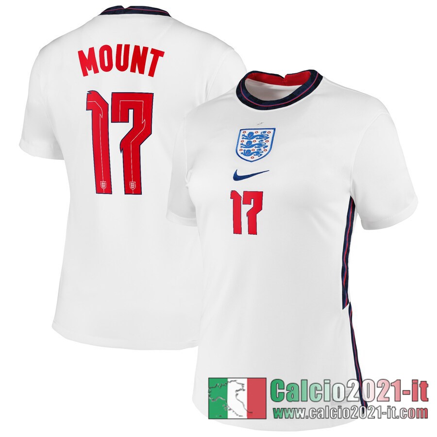 Inghilterra Maglia Calcio Mount #17 Prima Donna 2020-21