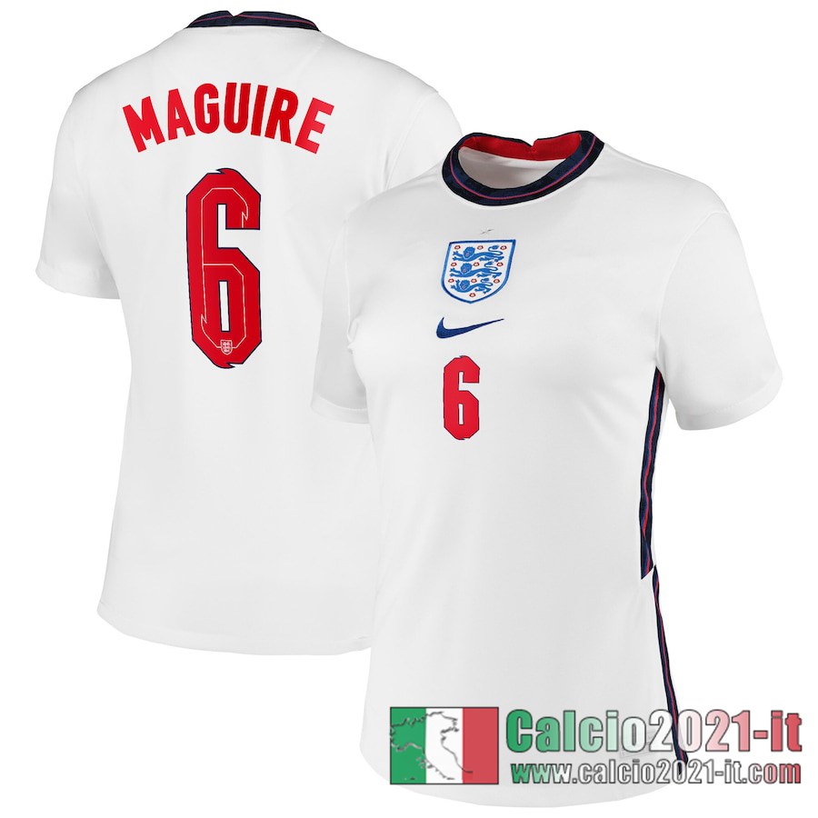 Inghilterra Maglia Calcio Maguire #6 Prima Donna 2020-21