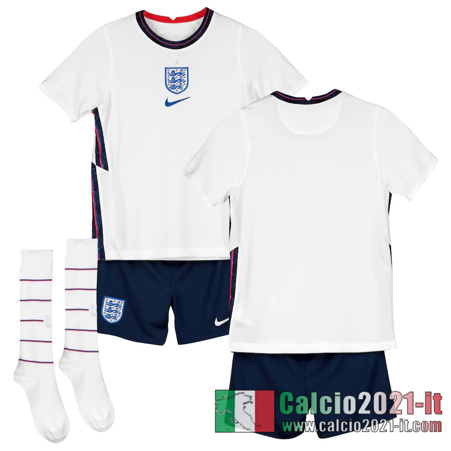 Inghilterra Maglia Calcio Prima Bambino 2020-21