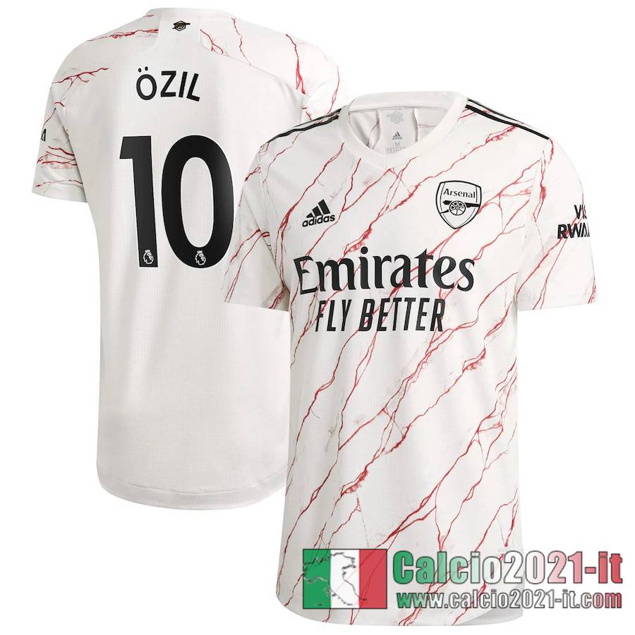 Arsenal Maglia Calcio Özil #10 Seconda 2020-21